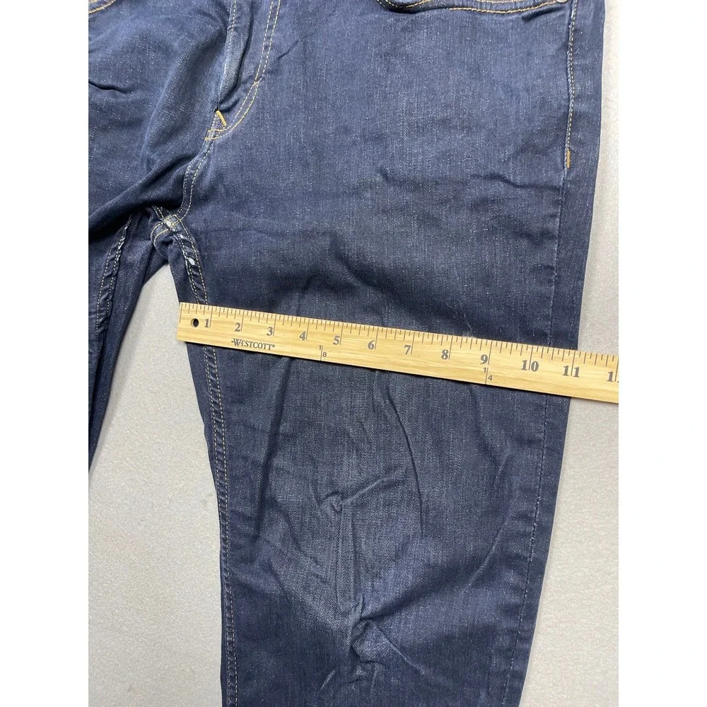 Banana Republic Slim Fit Jeans Mens 33x32 Dark Wash Blue Denim Pants